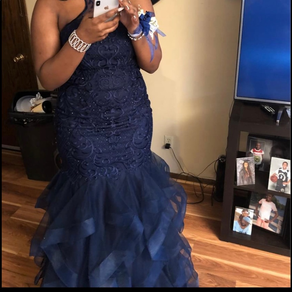 Royal Blue Mermaid Dress